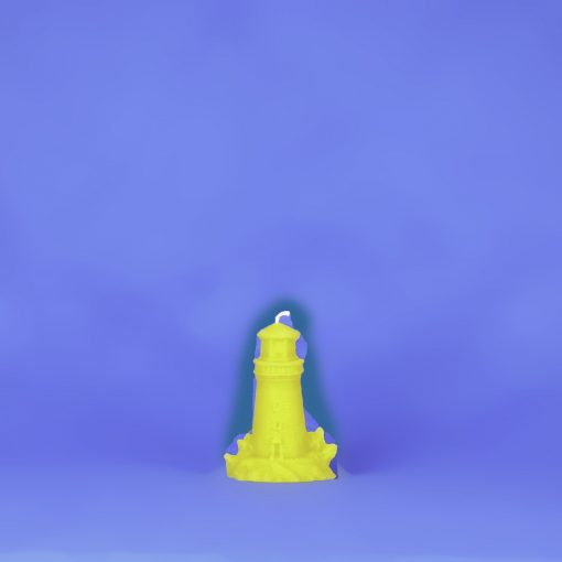 Beeswax Small Lighthouse Candle