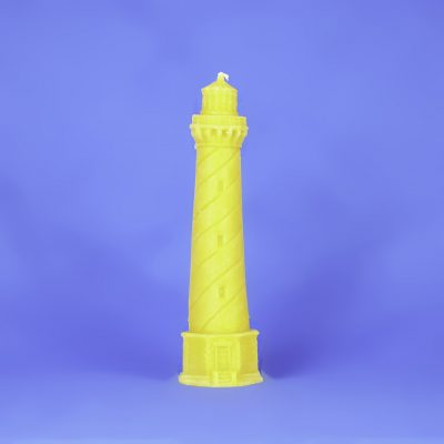 Beeswax Large Lighthouse Candle