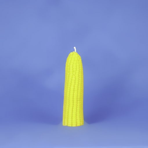 Beeswax Ear of Corn Candle