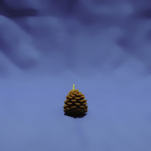 Beeswax Small Pine Cone Candle