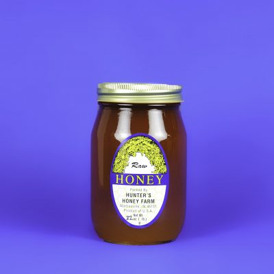 Raw Honey 22 oz (Pint) Jar