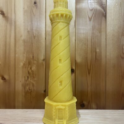 Beeswax Large Lighthouse Candle