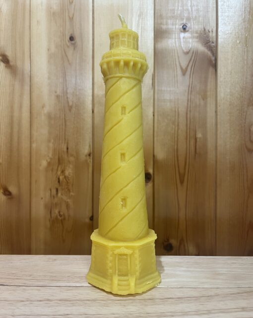 Beeswax Large Lighthouse Candle