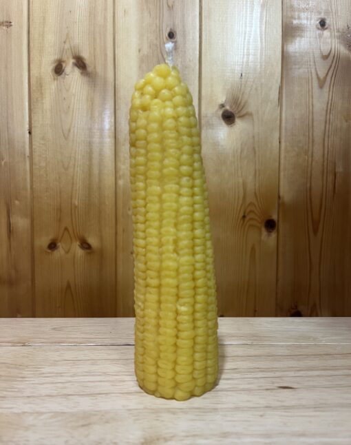 Beeswax Ear of Corn Candle