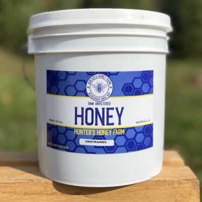 Raw Unstrained Honey 12 lb Bucket