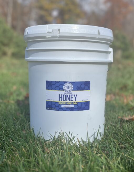 Raw Unstrained Honey 60 lb Bucket