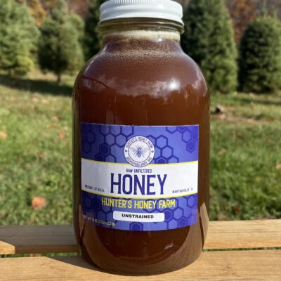 Raw Unstrained Honey 5 lb Bottle