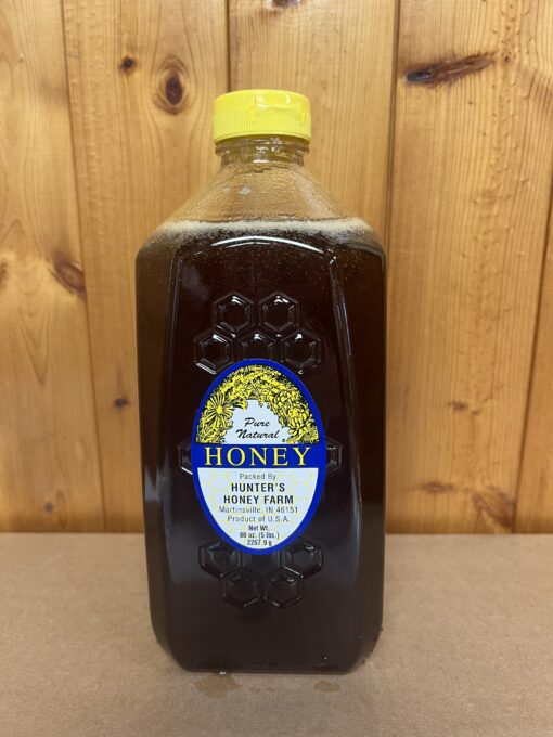 Wildflower Honey 5 lb Plastic Bottle