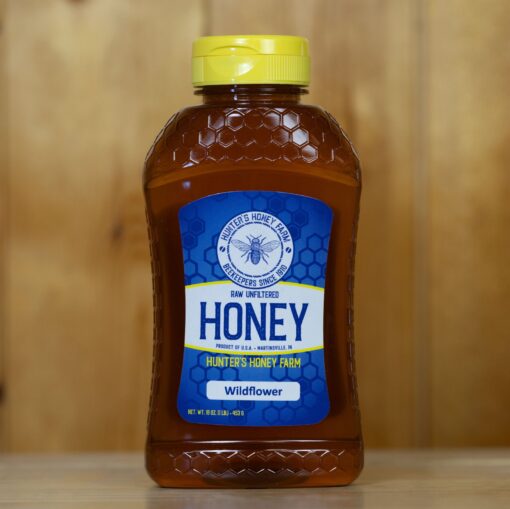 Raw Wildflower Honey 1 lb Bottle