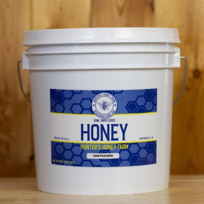 Raw Unstrained Honey 12-lb Bucket