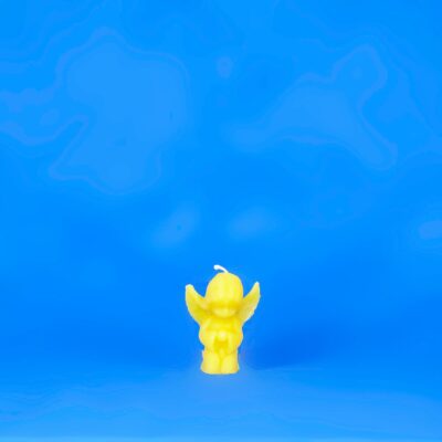 Beeswax Small Kneeling Angel Candle