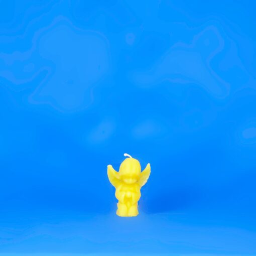 Beeswax Small Kneeling Angel Candle