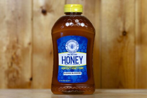 Raw Clover Honey 2 lb Bottle