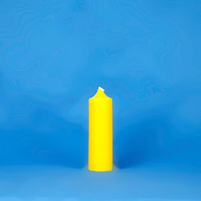 Beeswax Colonial 1.5" x 6" Pillar Candle