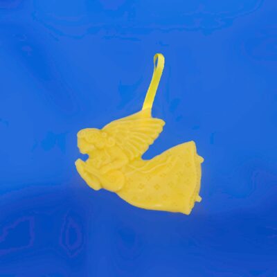 Beeswax Large Flying Angel Ornament