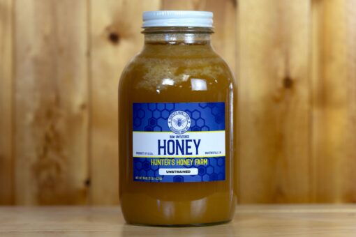 Raw Unstrained Honey 5 lb Bottle
