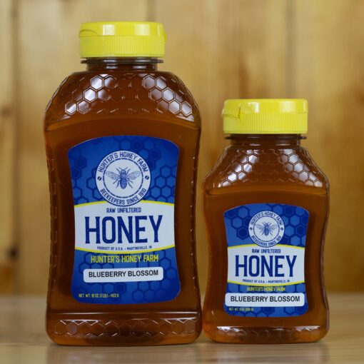 Raw Blueberry Blossom Honey