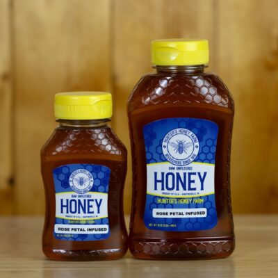 Rose Infused Raw Honey