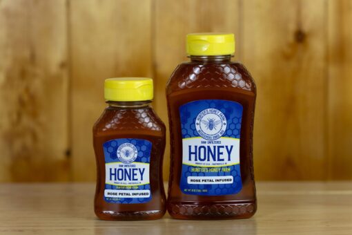 Rose Infused Raw Honey