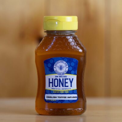 English Toffee Infused Raw Honey