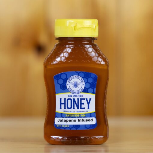 Jalapeño Infused Raw Organic Honey