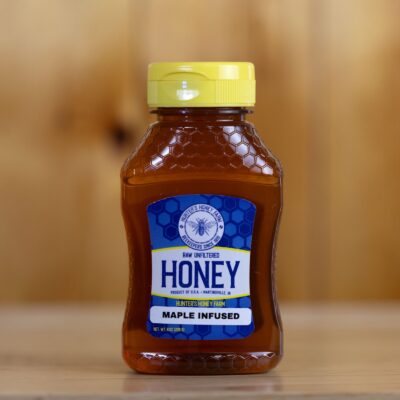 Maple Infused Raw Honey