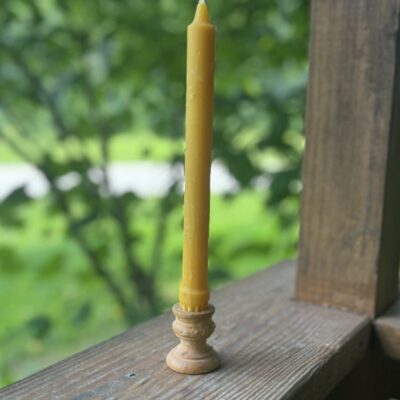 Beeswax 10" Colonial Taper Candle