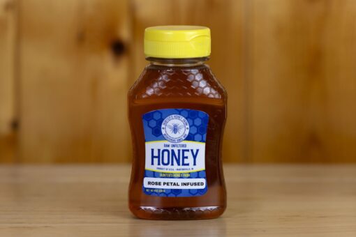 Rose Infused Raw Honey - Image 2