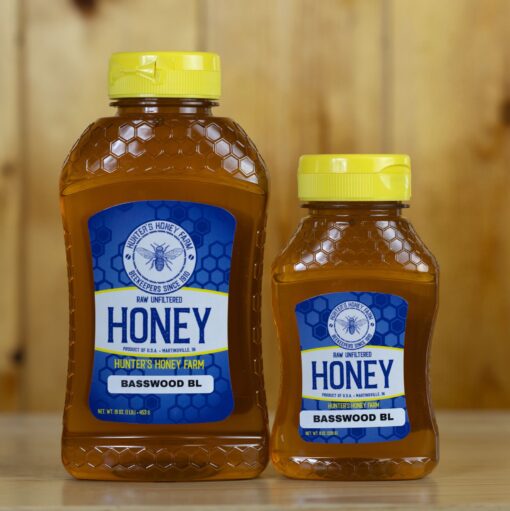 Raw Basswood Blossom Honey