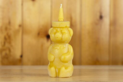 Beeswax Sitting Bear Candle