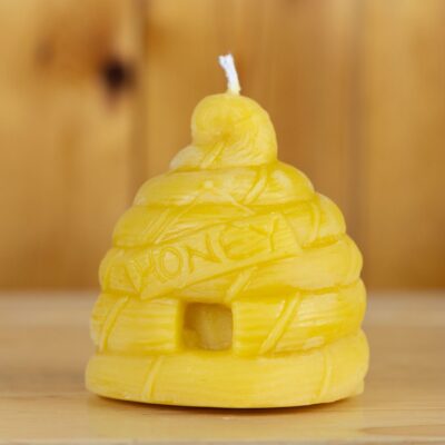Beeswax Large Skep Candle