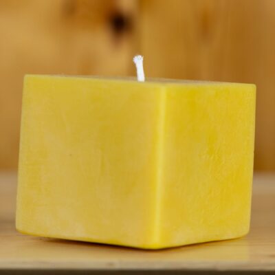 Beeswax Square Pillar Candle