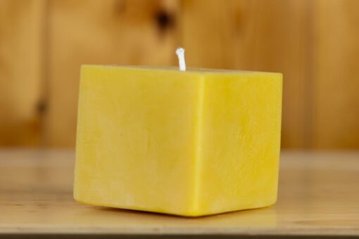 Beeswax Square Pillar Candle