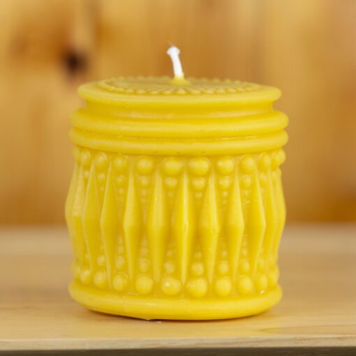 Beeswax Greek Column Pillar Candle