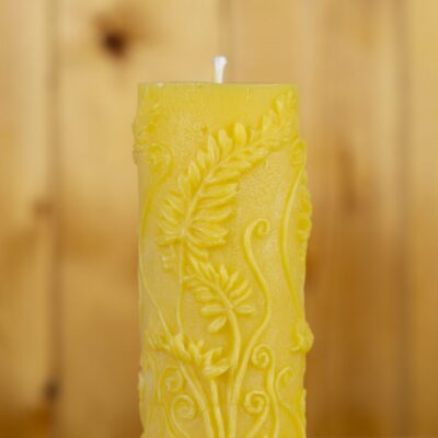 Rustic Fern Pillar