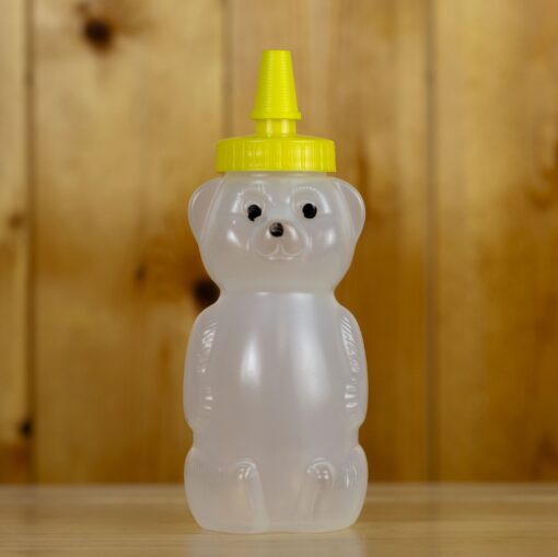 Empty Honey Bear Bottle 12 oz