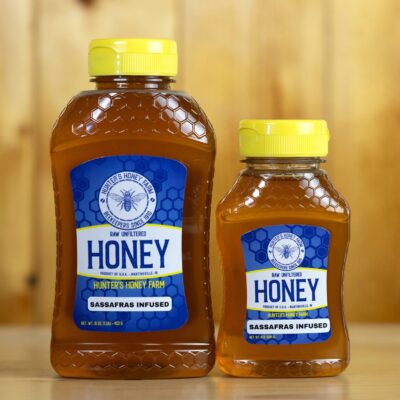 Sassafras Infused Raw Honey