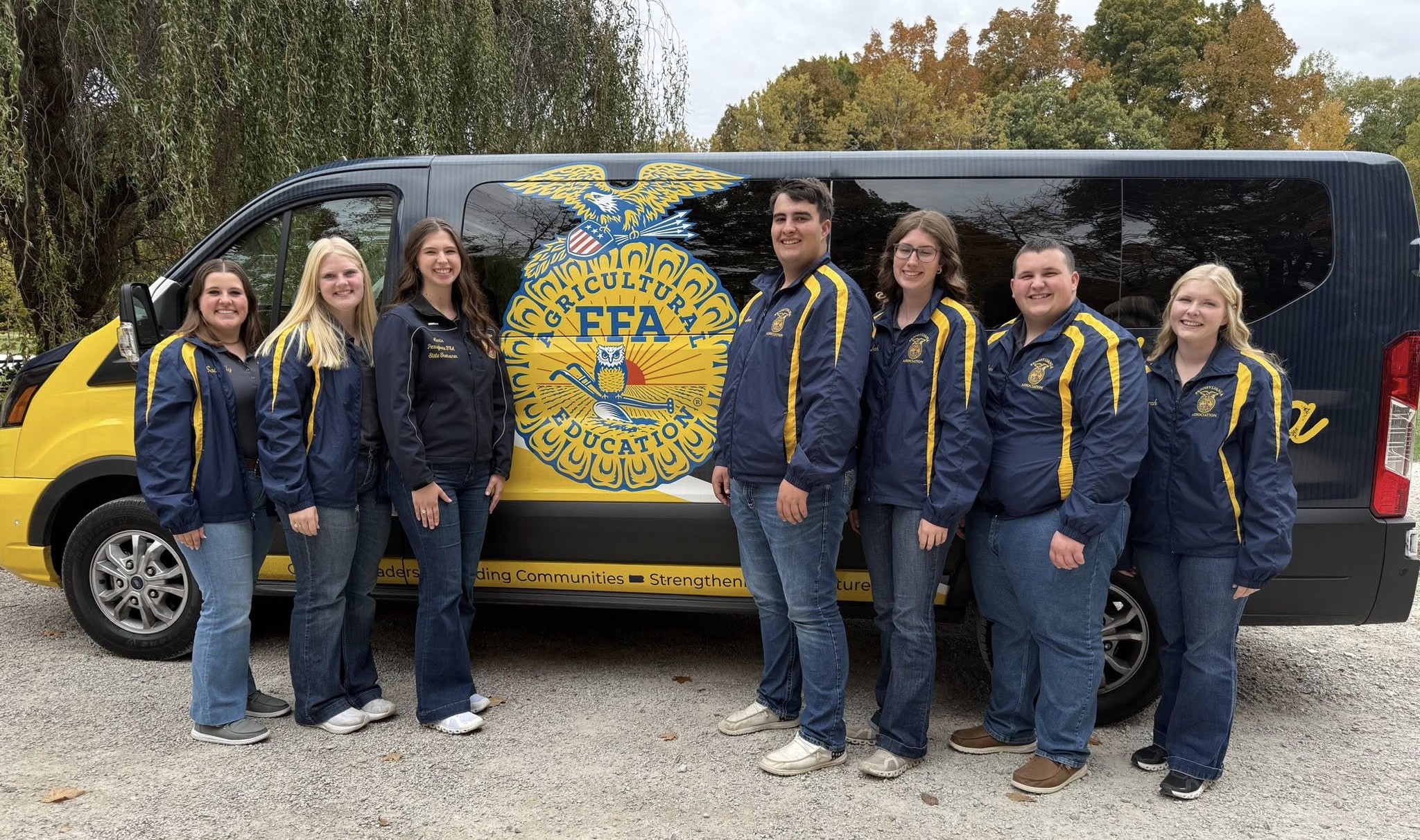 FFA students touring Hunter’s Honey Farm in Martinsville Indiana during National FFA Convention