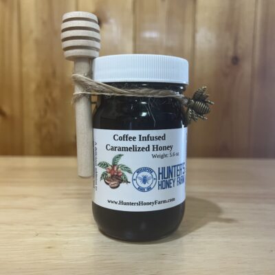 Coffee Infused Caramelized Honey