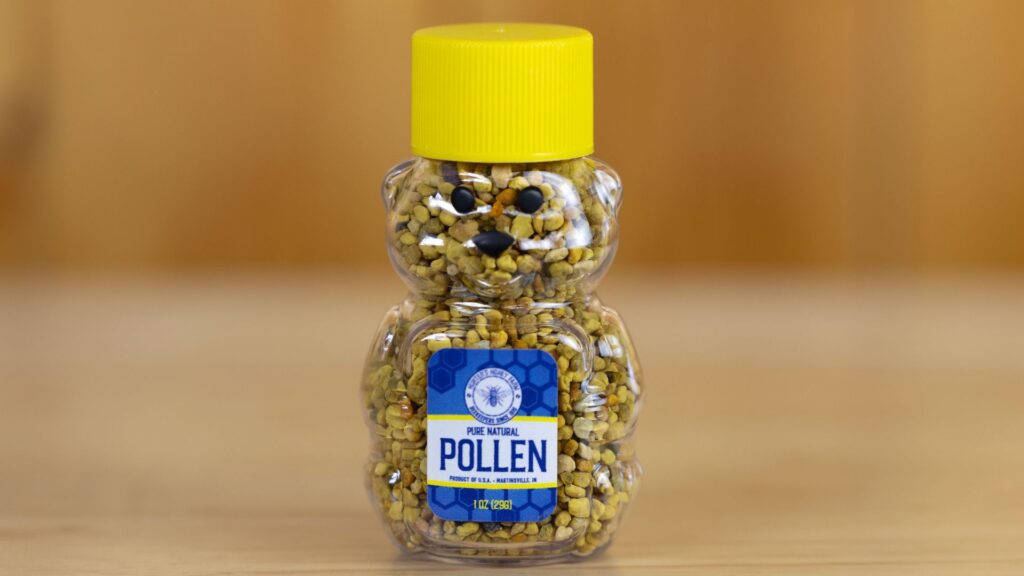 Bee pollen available in Indiana from Hunter’s Honey Farm