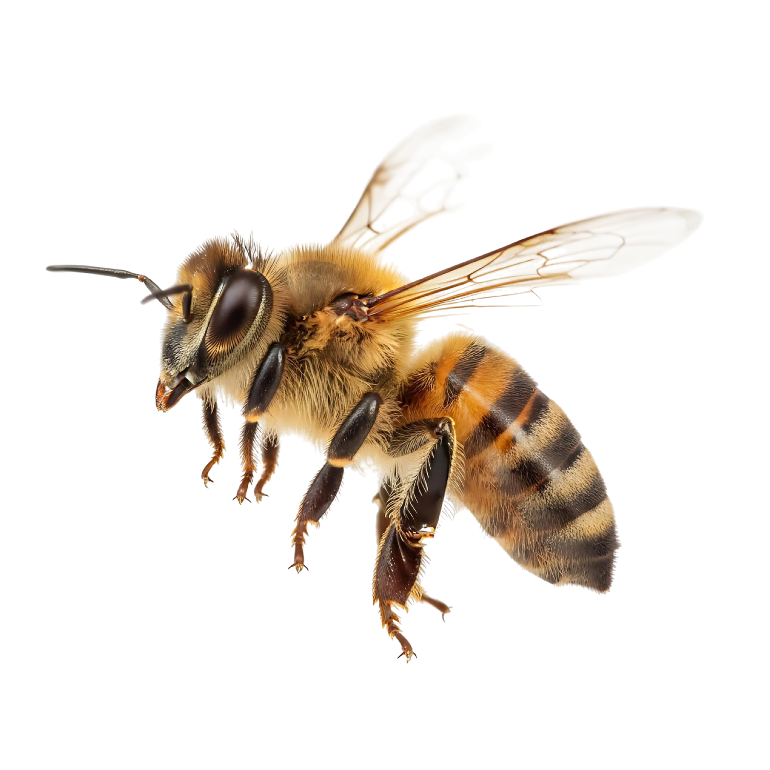 honey-bee-flight-with-transparent-background Home